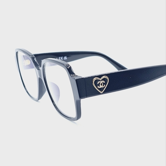 CHANEL EYEGLASSES Black  Ref.3438 C501 FRAMES 54-17-140 RX Blue light - Picture 6 of 16